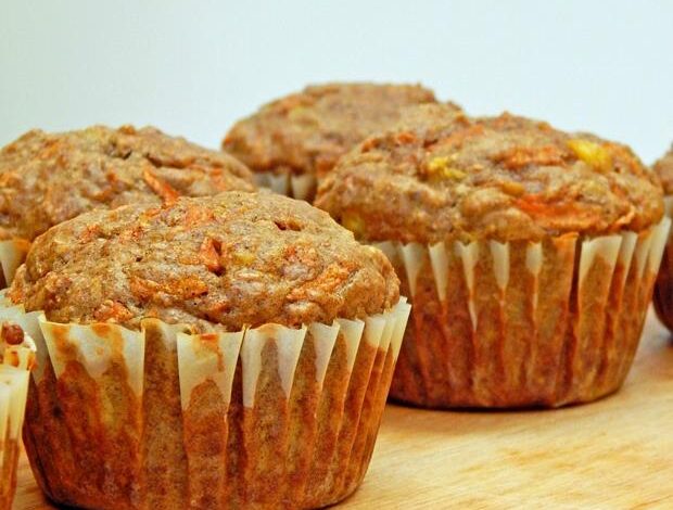 WW Pineapple & Carrot Muffins