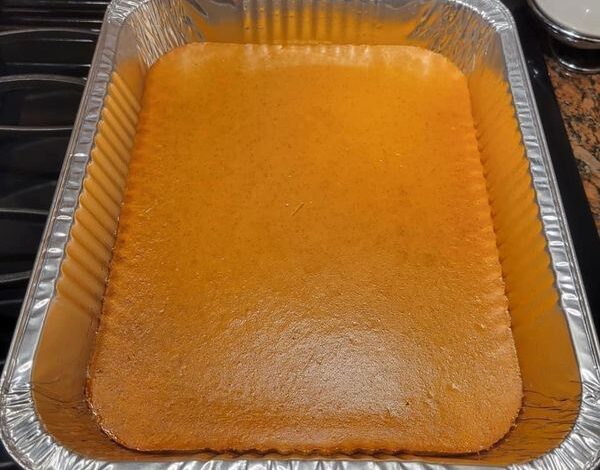 Zero Point Crustless Pumpkin Pie