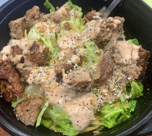 Big Mac burger bowl! 4 point lunch that is so yummy!!!