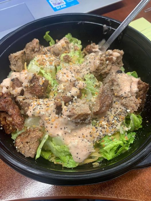 Big Mac burger bowl! 4 point lunch that is so yummy!!!