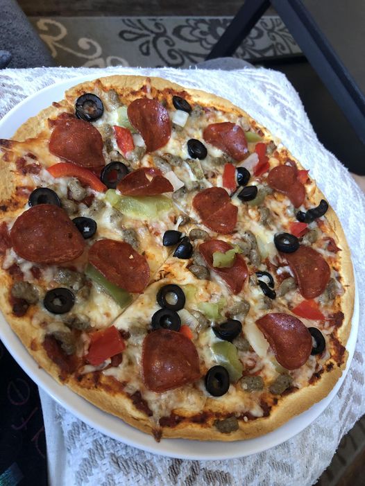 Weight Watcher 9 point pizza