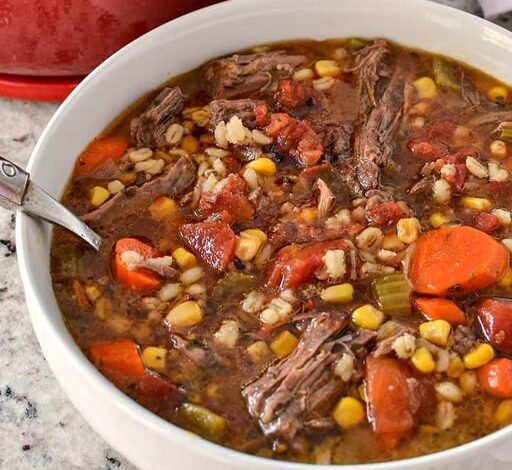 Beef Barley Soup