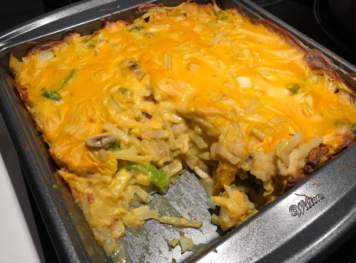 W/W Cheesy Chicken Broccoli & Potato Bake