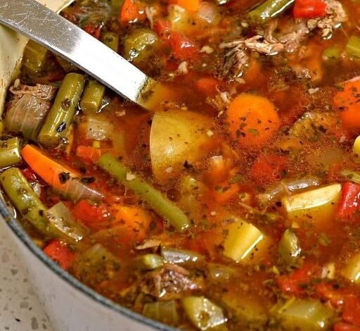 Vegetable Beef Soup Recipe