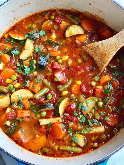 Loaded Vegetable Soup