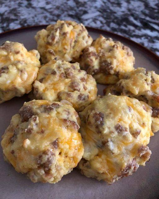 Sausage Egg and Cheese Bites