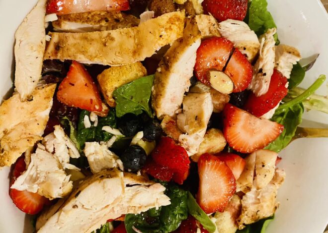 GRILLED CHICKEN SALAD IN WEIGHT WATCHER