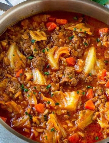 CABBAGE ROLL SOUP