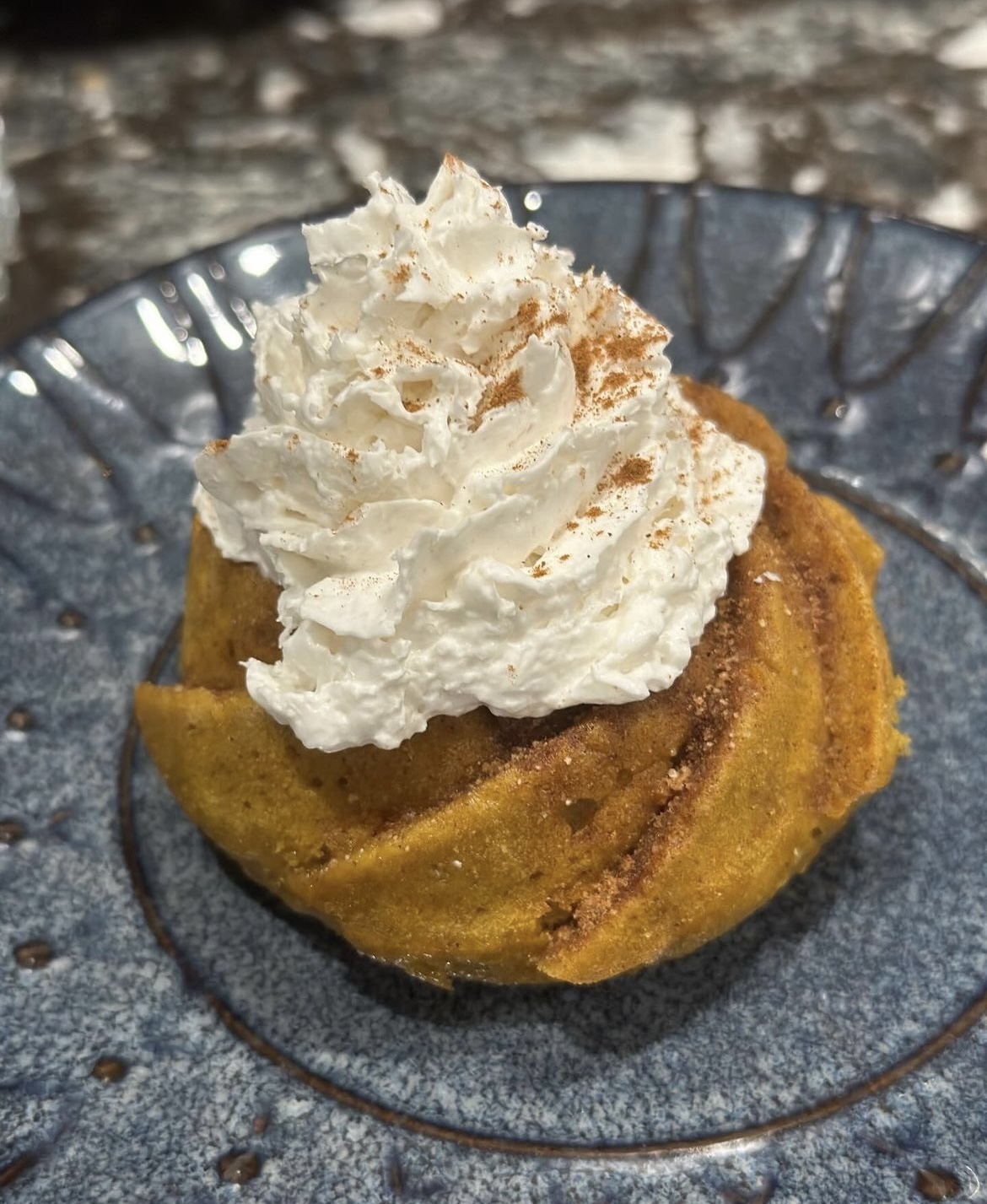 Pumpkin Protein Bundt Cakes