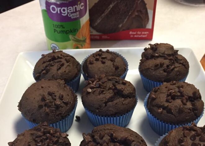 WEIGHT WATCHERS BROWNIE MUFFINS BITES – POINTS PER MUFFIN = 1