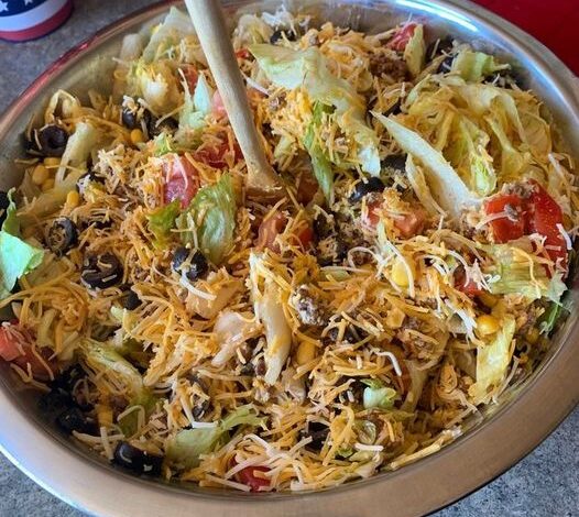 Weight Watchers Dorito Taco Salad