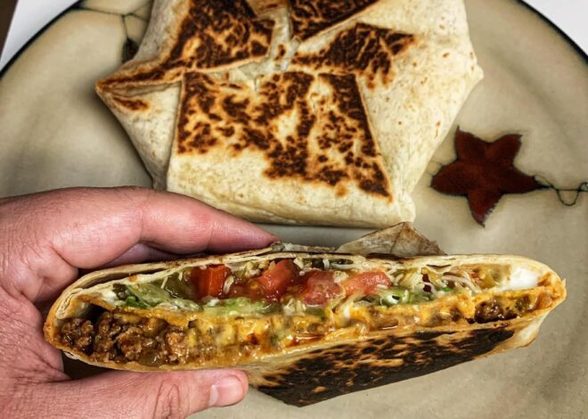 Cheeseburger Crunch Wrap