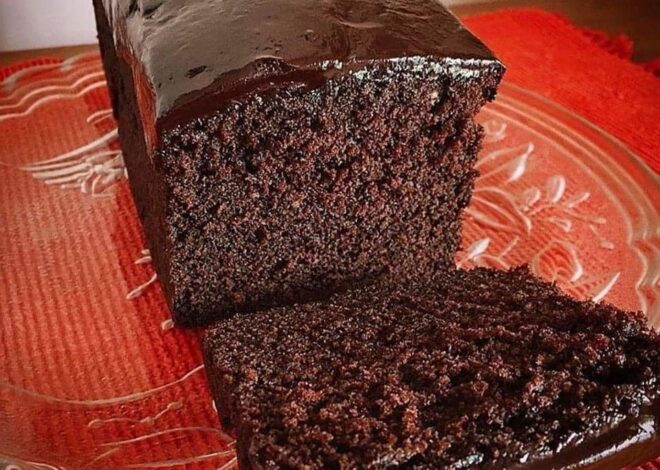 Weight Watchers-Friendly Cream Cheese Chocolate Pound Cake