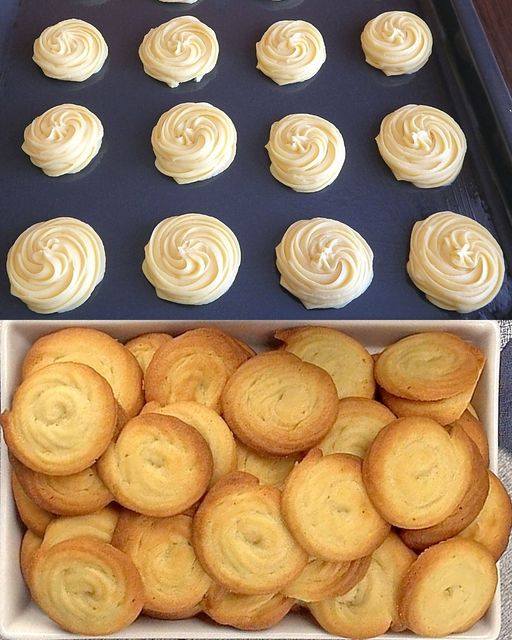 Keto Butter Cookies (Just 4 Ingredients!)