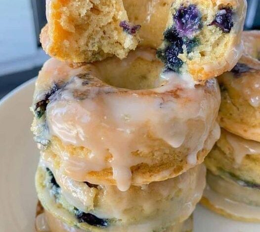Weight Watchers Blueberry Donuts