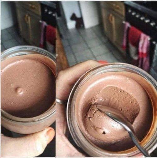 HOME MADE WW CHOCOLATE MOUSSE