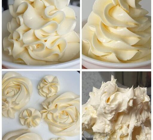 Homemade vegan buttercream