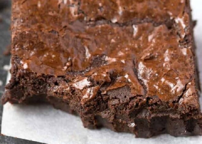Flour-less Black Bean Brownies