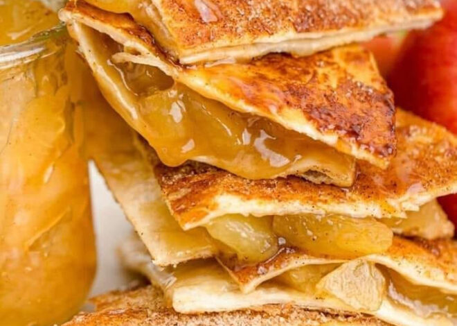 Weight Watchers Apple Pie Quesadillas