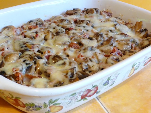 Weight Watchers Hamburger Mushroom Bake: