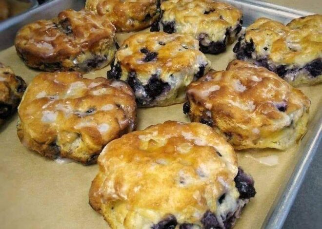 Keto Blueberry Biscuits