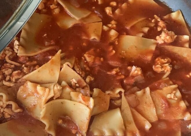Weight Watchers Lasagna Soup