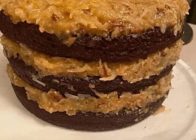 Weight Watchers-Friendly German Chocolate Cake: