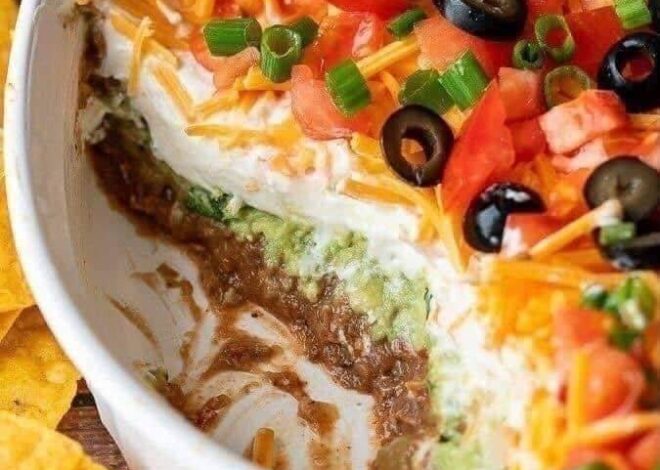 Weight Watchers Seven Layer Dip