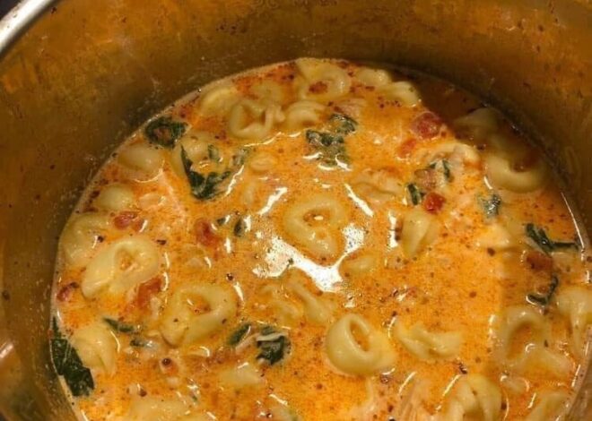 WEIGHT WATCHERS TORTELLINI SOUP