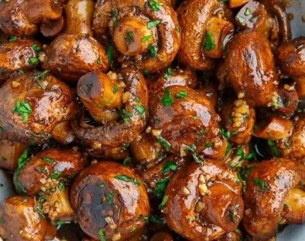 Roasted Garlic Mushroom