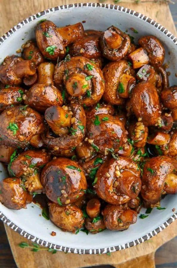 Roasted Garlic Mushroom