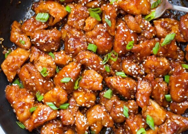 Healthy Sesame Chicken