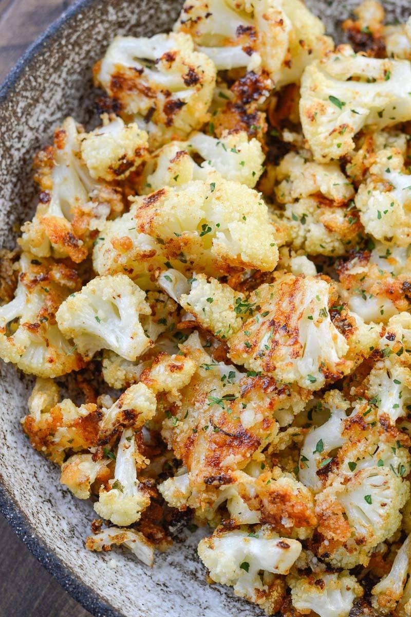 Parmesan Roasted Cauliflower