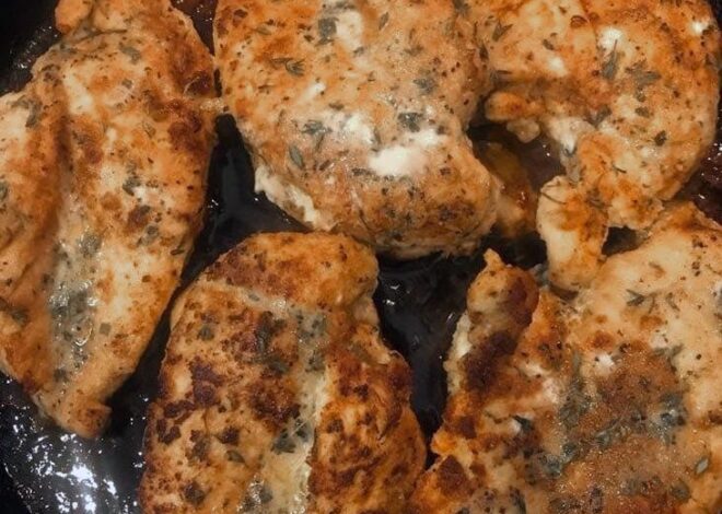 Weight Watchers Garlic Butter Chicken