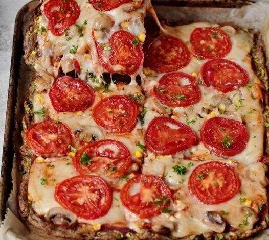 zucchini pizza