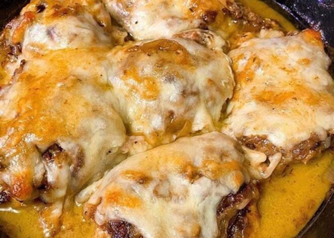 French Onion Chicken Bake