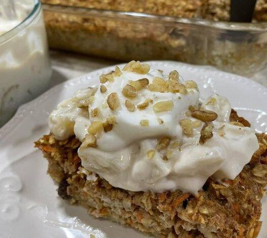 Weight Watchers Glory Baked Oatmeal with Pineapple