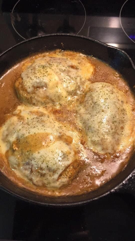 French Onion Chicken Bake