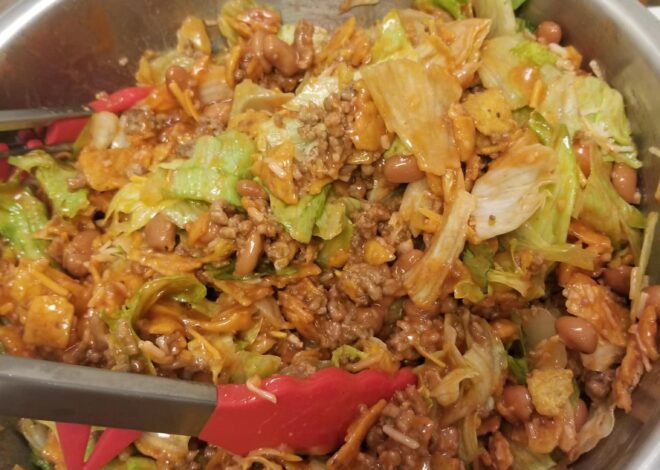 Weight Watchers Easy Doritos Taco Salad