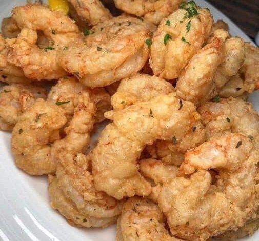 CRISPY BATTER FRIED SHRIMP