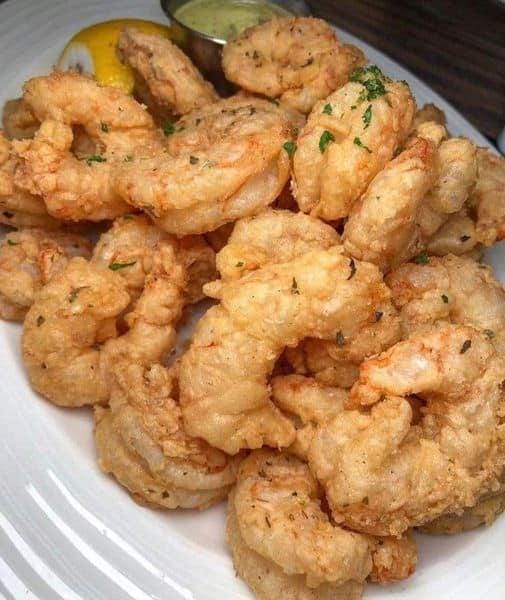 CRISPY BATTER FRIED SHRIMP