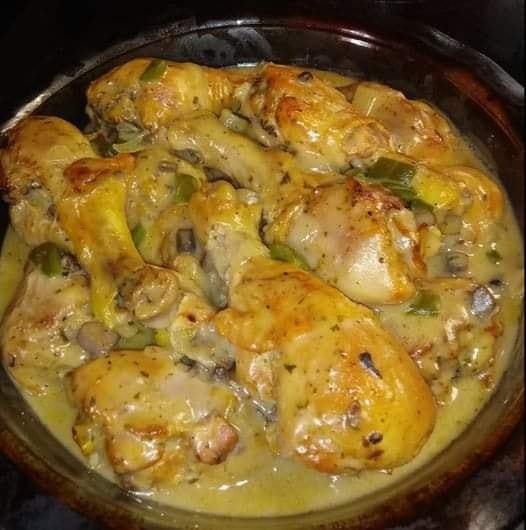 Creamy Chicken and Mushroom Casserole
