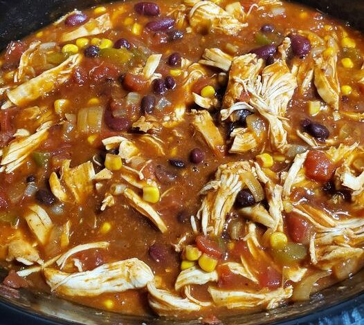 Zero Points Slightly Spicy Chicken Chili Recipe