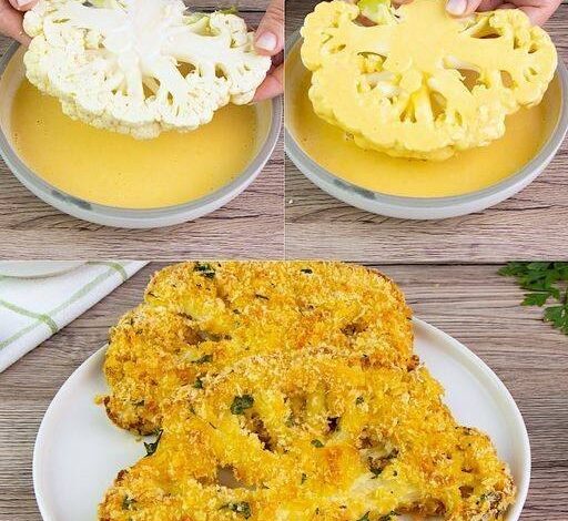 Keto Cauliflower Cutlet
