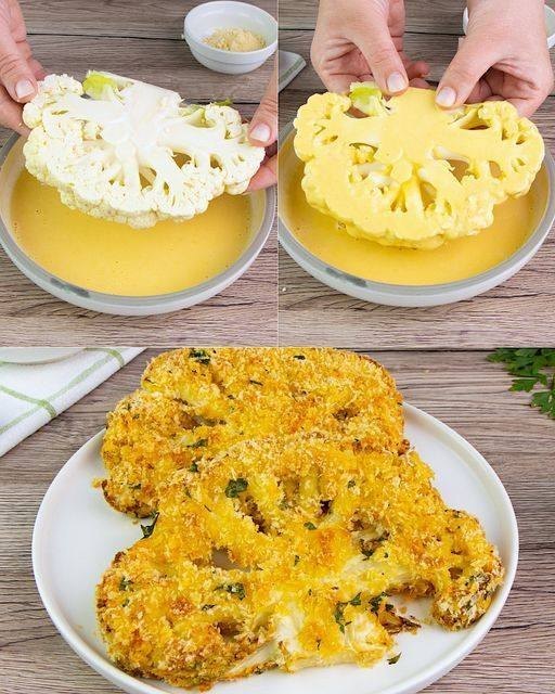 Keto Cauliflower Cutlet