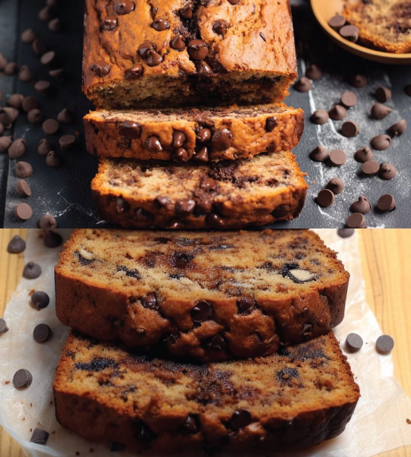 Vegan Chocolate Chip Banana Bread