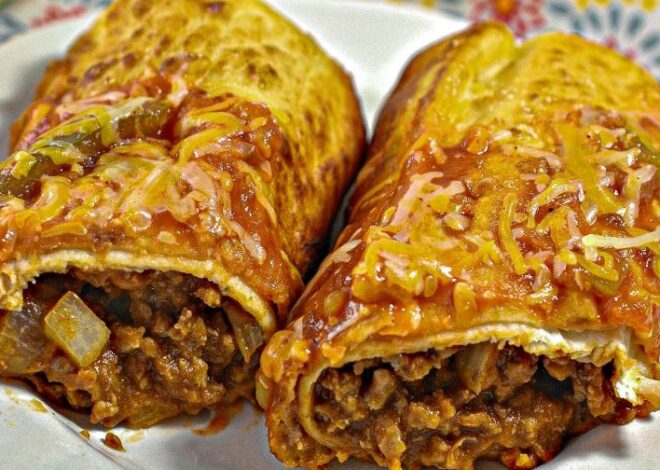 Weight Watchers Beef and Cheese Chimichangas
