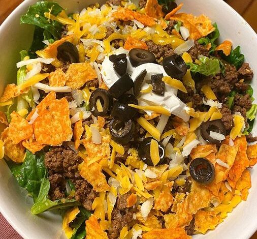 Easy Doritos Taco Salad