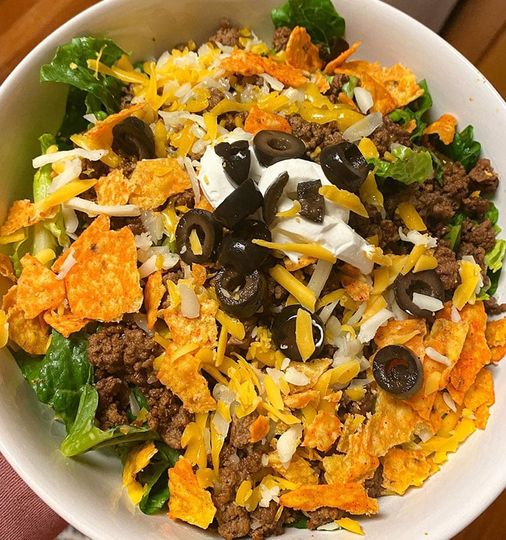 Easy Doritos Taco Salad
