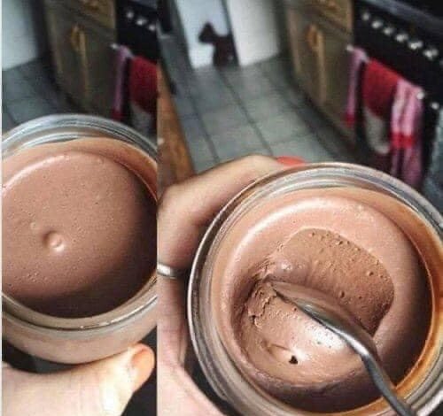 HOME MADE WW CHOCOLATE MOUSSE